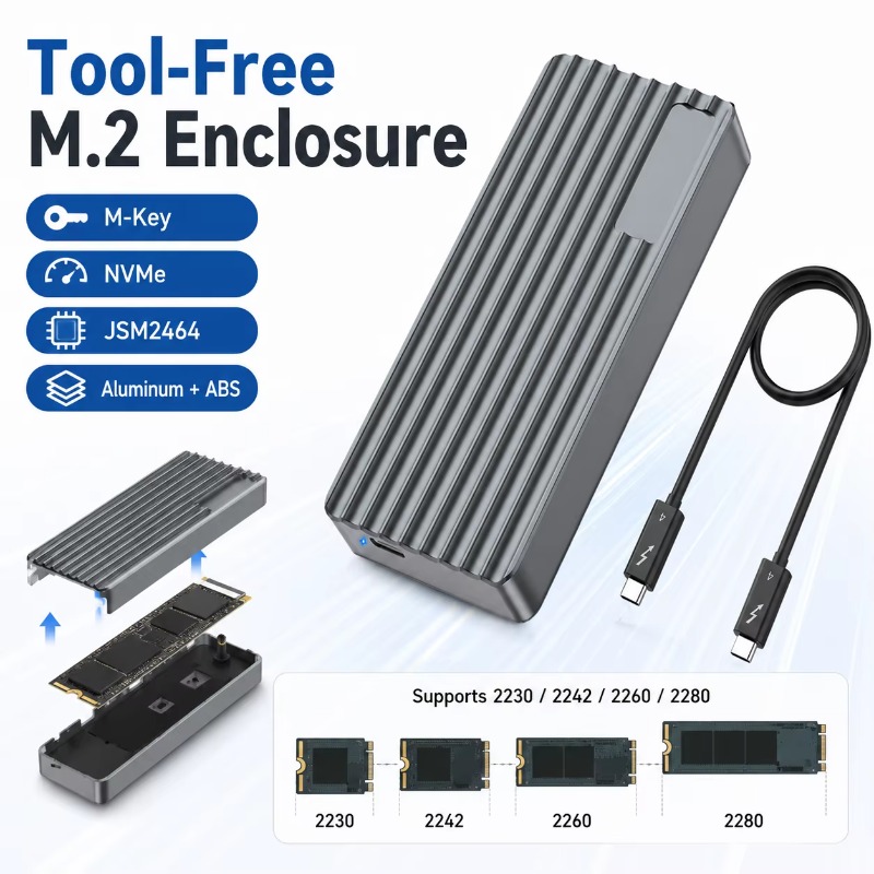 TBT3/USB4 M.2 NVMe SSD Kutusu  - Nvme Ssd incelemesi ve fiyatı